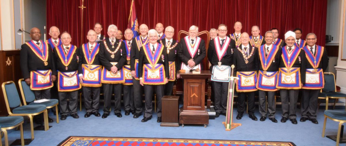 RW Bro David Ashbolt PGM - Full Team Visit to Guild of Freeman Lodge on 11th January 2018
