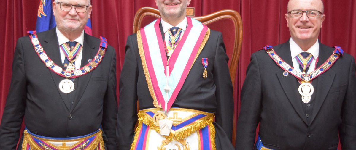 Consecration of Loyalty Lodge No 1989 by the PGM, David Ashbolt and a full Provincial Consecration Team