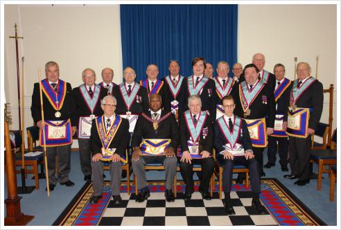VW Bro Jerry Gangadeen visits Dramatic Mark Lodge No.487