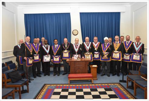 WBro. Tim MacAndrews visits Brixton Lodge, one of our Special Opportunities lodges