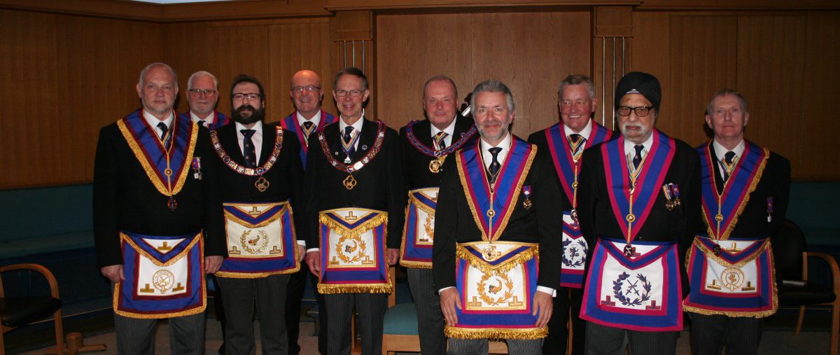 W Bro Tim MacAndrews, PGJD, APGM visits Henniker Lodge No 315 - 11th May 2018