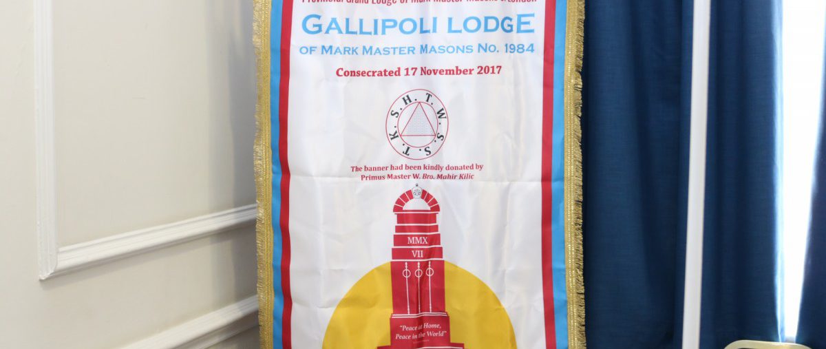 Gallipoli Lodge of Mark Master Masons No.1984, 23rd March 2019