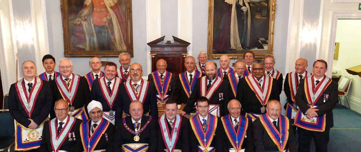 APGM Tim MacAndrews and his Delegation visited Barnet Mark Well Lodge of Mark Master Masons No.897 on 28th May 2019.