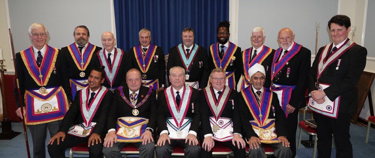 Maguncor Lodge No. 833 welcomed DPGM W Bro Tim MacAndrews PGJD and Delegation on 9th October 2019