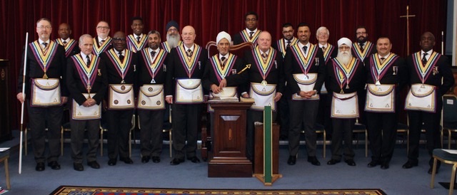 Consecration of Khalsa Lodge of Royal Ark Mariners No: 2022 on 26 February 2022